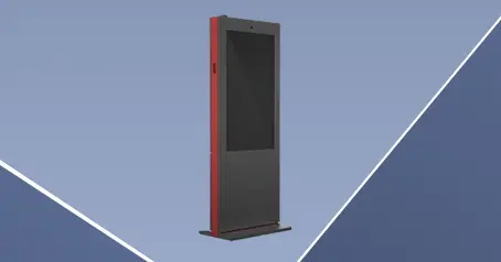 Branchenanwendungen und Einführung des Innenkreises Kiosk